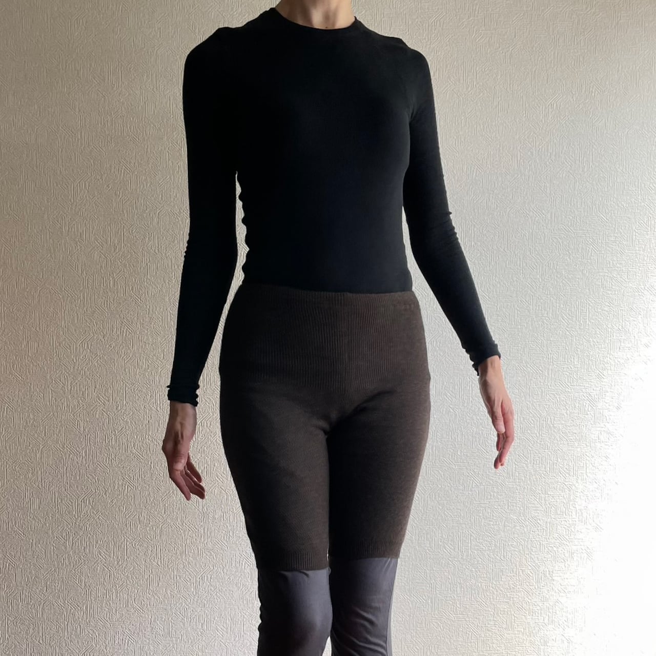 ヤクの毛糸のパンツ｜こげ茶 | 空飛ぶ羊 BASE webshop｜モンゴルの天然