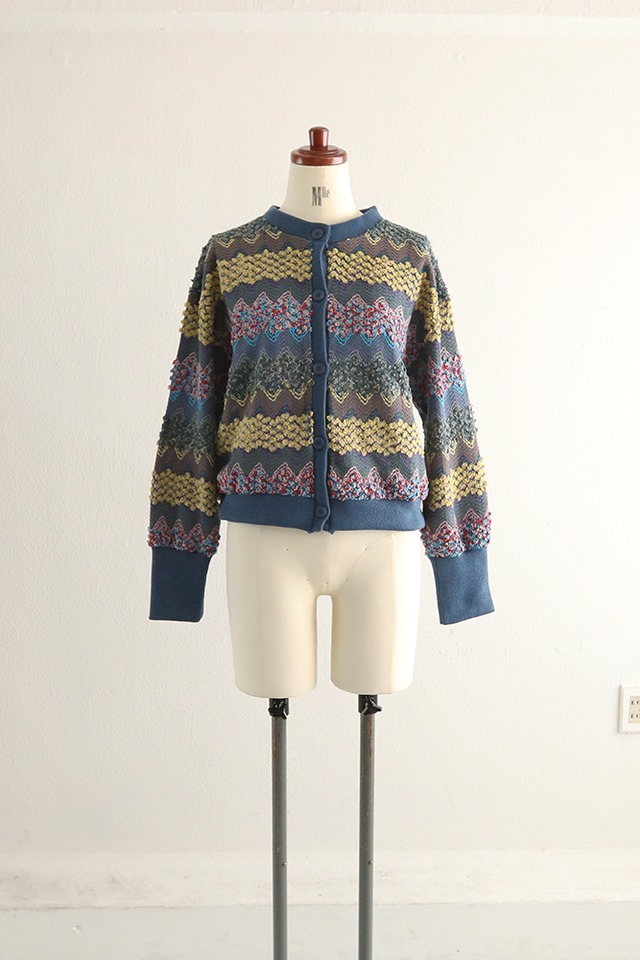 ジャガードカーディガン(5W66009K)