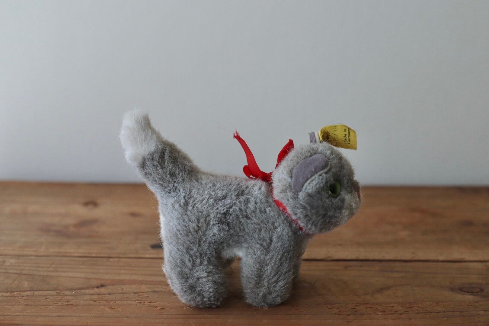 アンティーク シュタイフ ねこ kitty 10㎝