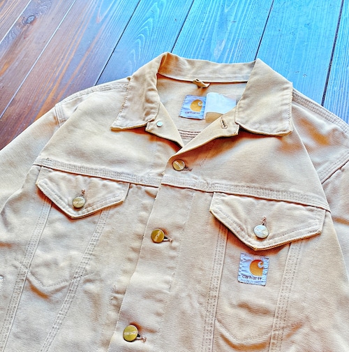 80s  Carhartt  Duck Tracker Jacket 〈Not Lining〉Size about M