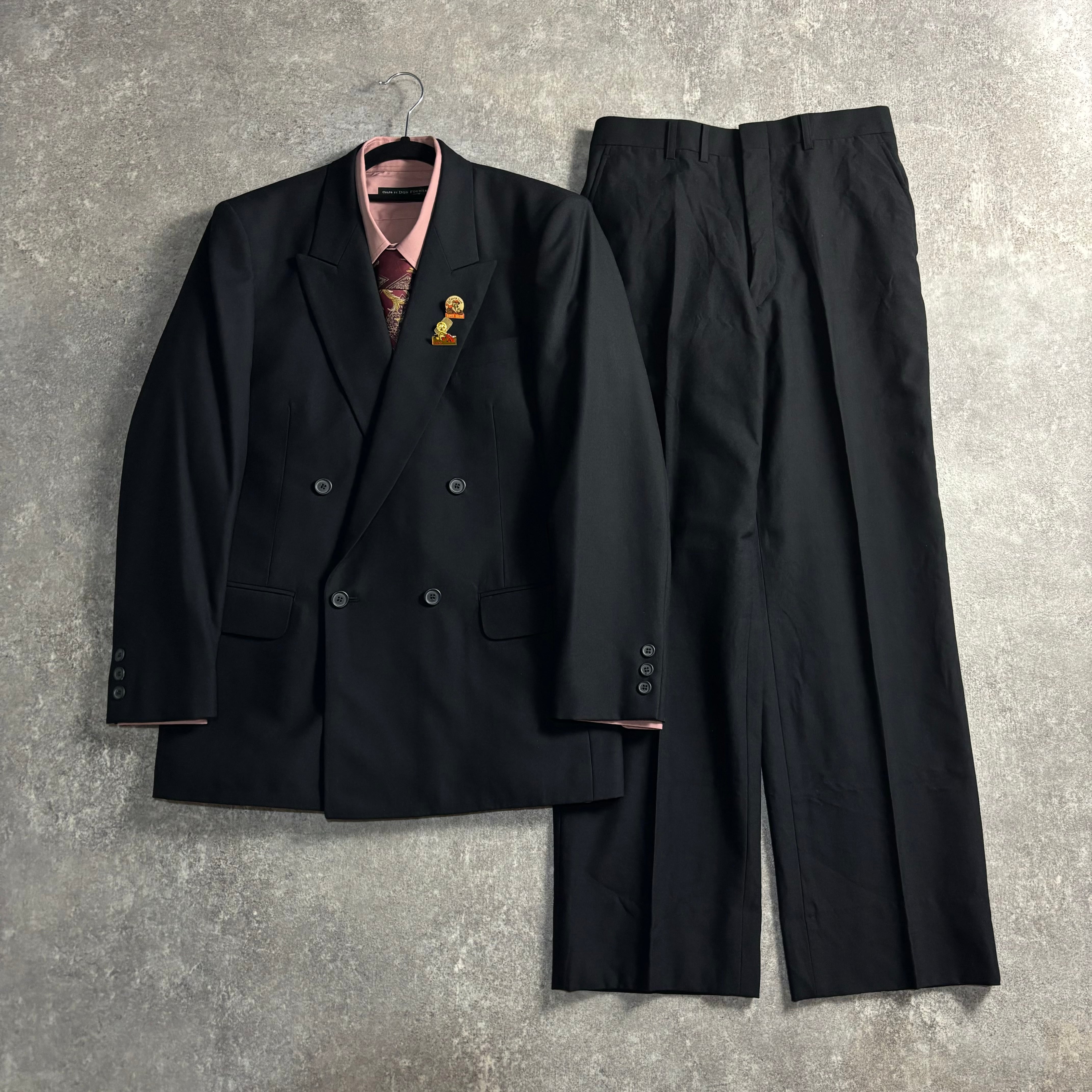 LOST特注【vintage】セットアップ シングルスーツ パープル モード LOST特注【vintage】セットアップ シングルスーツ パープル モード