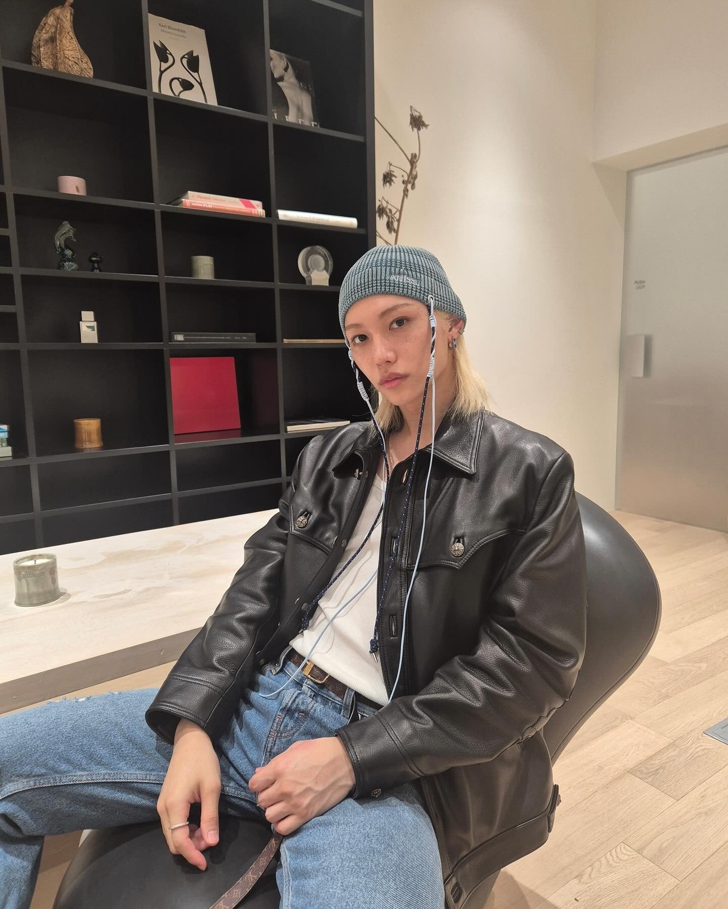 atiissu beanies フィリックス着用　ビーニー　ニット帽 再入荷確定！☆Stray Kids フィリックス 着用！！【ATIISSU