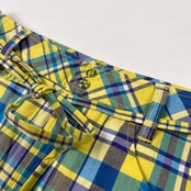 le coq sportif GOLF ルコックスポルティフ ゴルフ チェック柄 キュロット スカート サイズ 7 /レディース