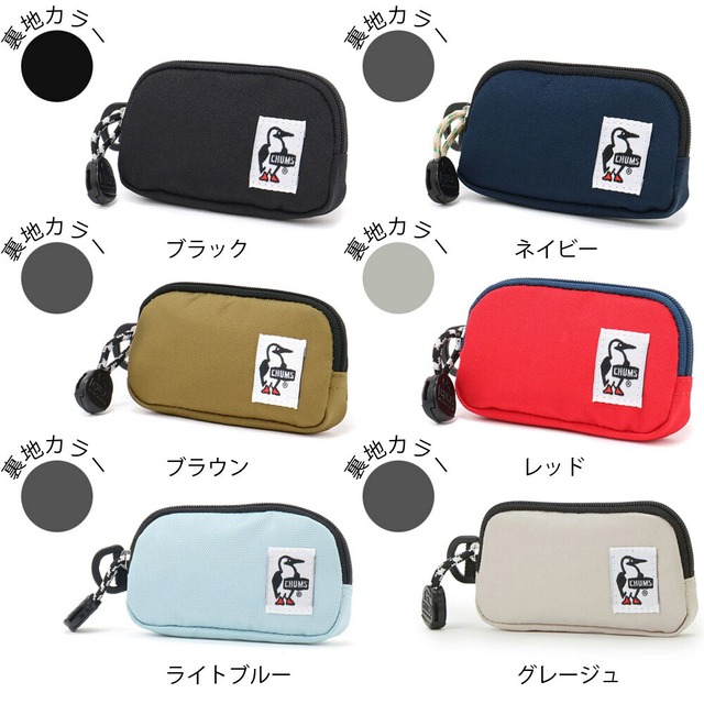 【ブラック】チャムス CHUMS リサイクルコインケース Recycle Coin Case CH60-3572