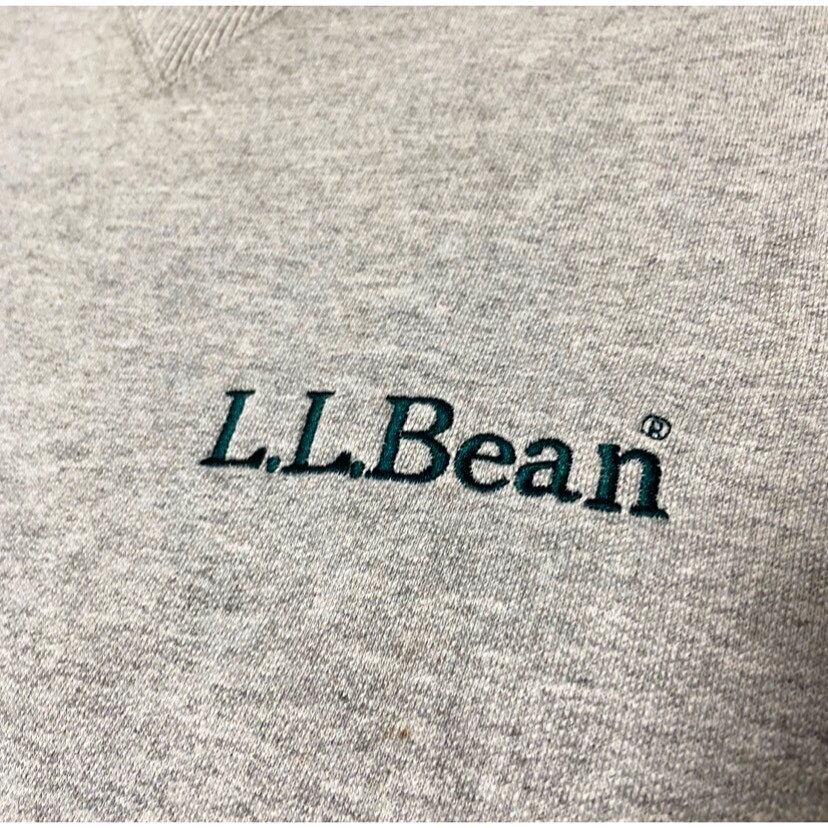 90s 〜 00s champion × L.L.Bean double name gray sweat shirt
