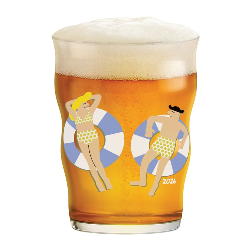 2026 PINT BEER GLASS 400ml［HOLMEGAARD×Mikkeller］ | REAL Style