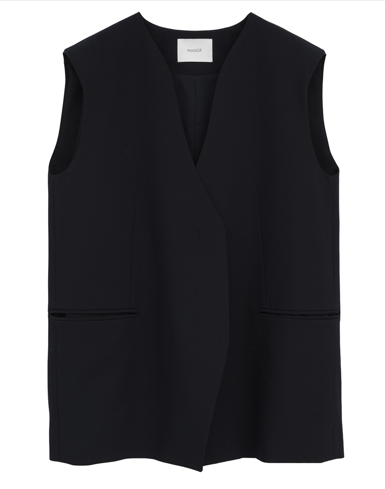 MANOF COLLARLESS GIRET NAVY