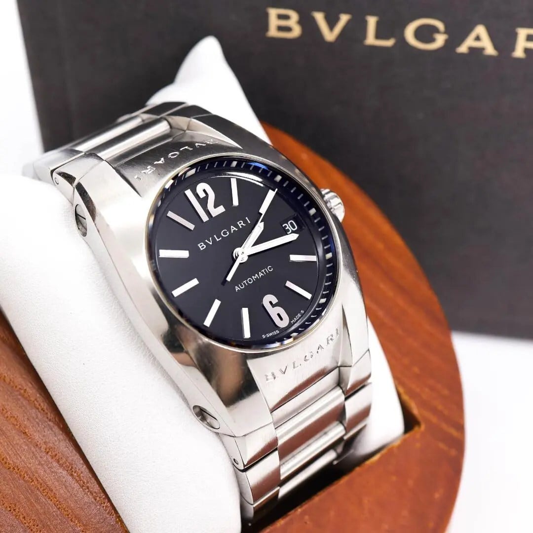 稼働 BURBERRY 腕時計 ゴールドダイヤル ラウンド メンズ 3369 | Like