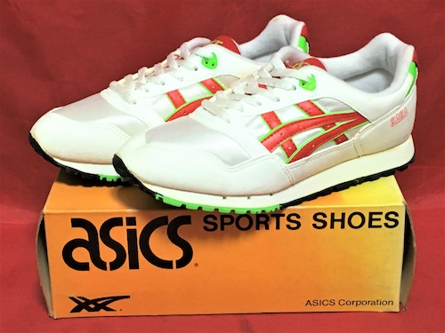 ASICS（アシックス）TJG 210 0123 SAGA 24cm 白/赤/緑⓬