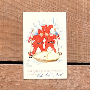 ミニ・クリスマスカード「Aina Stenberg（アイーナ・ステーンベリィ）」《201126-01》