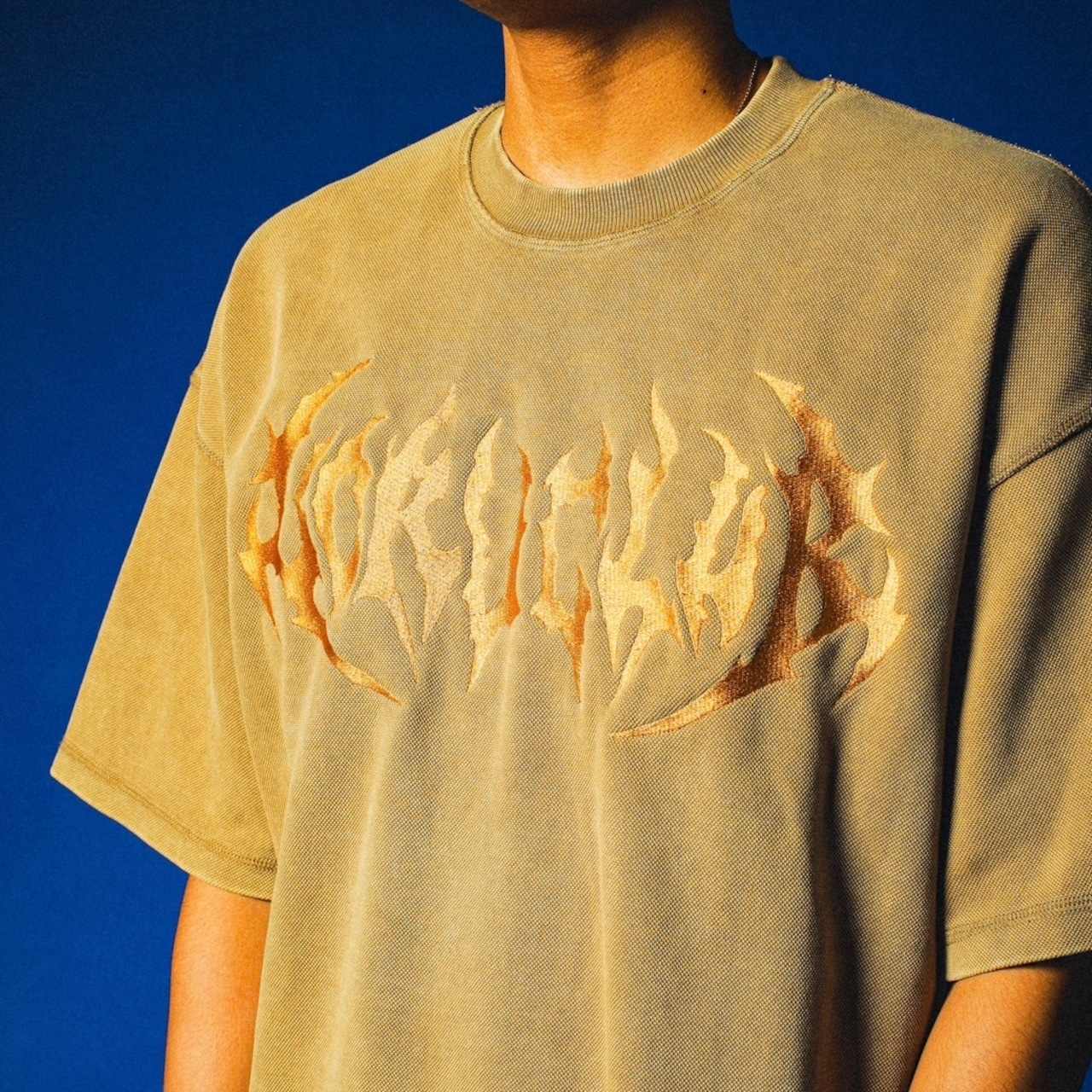 SPARKED LOGO PIGMENT TEE