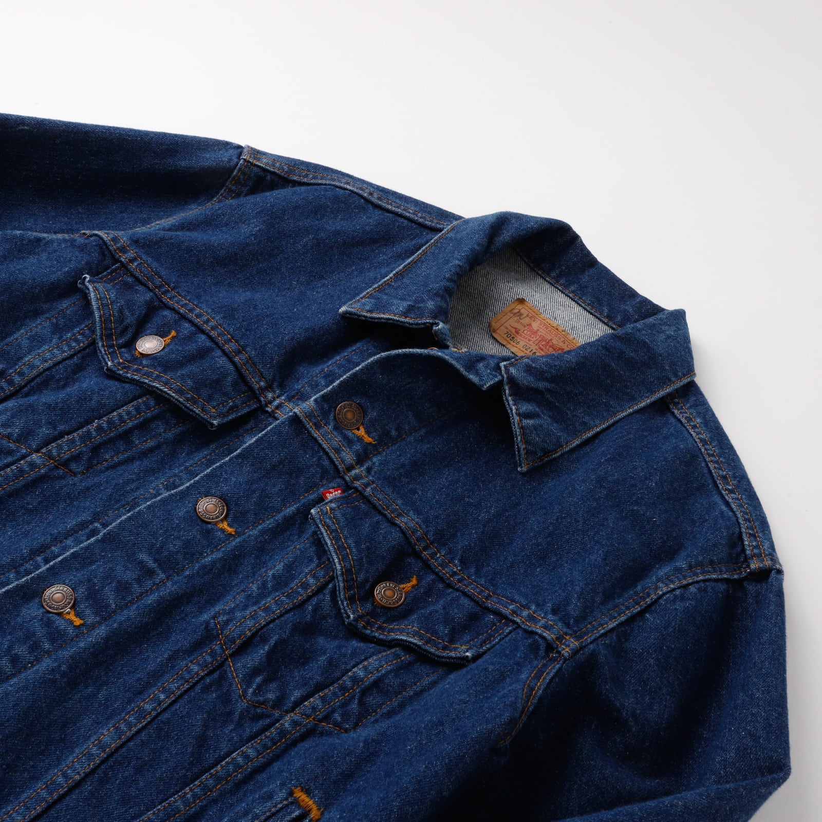 濃紺】90s Levis 70506 0217 Denim jacket size40 about size M ／ 90