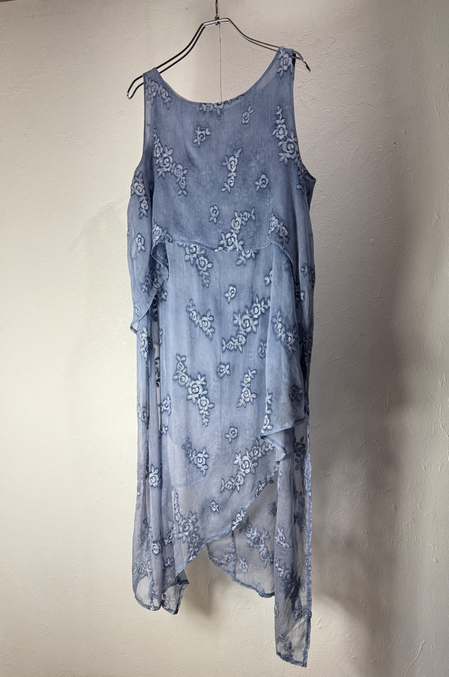 Australia Made Sheer Embroidery Design Dress