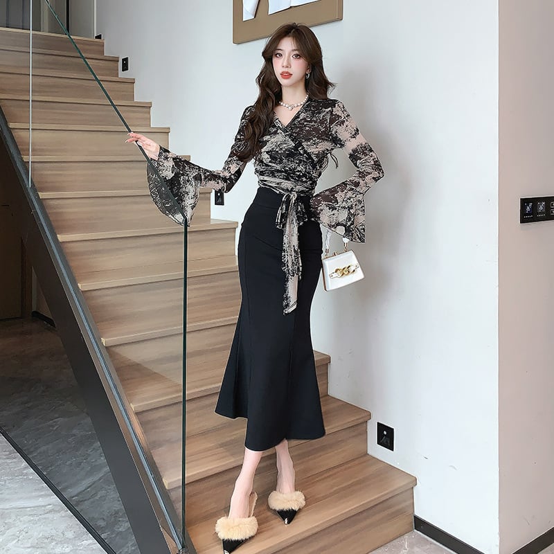 【2セット】ロングドレス 新作 高見え セクシー かわいい YT2-ZED888707GT415