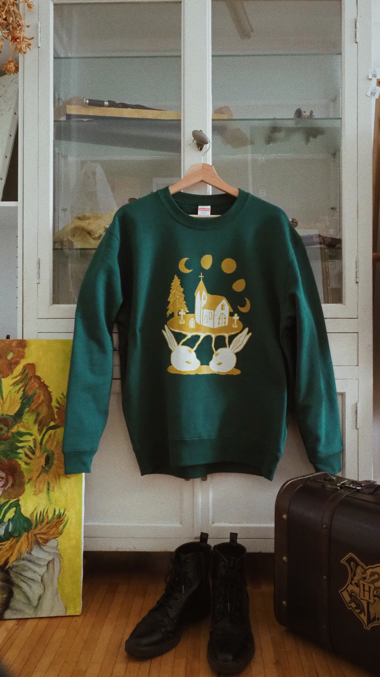 Prayer of the Two-Headed Rabbit Sweatshirt