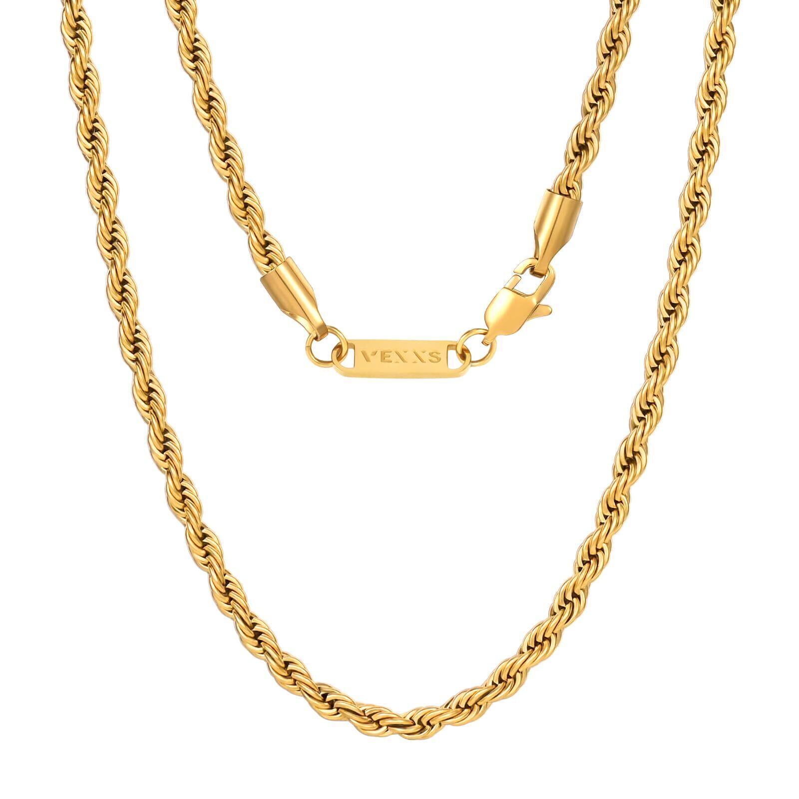 TIFFANY ティファニー K14 YG ゴールド ツイスト チェーン