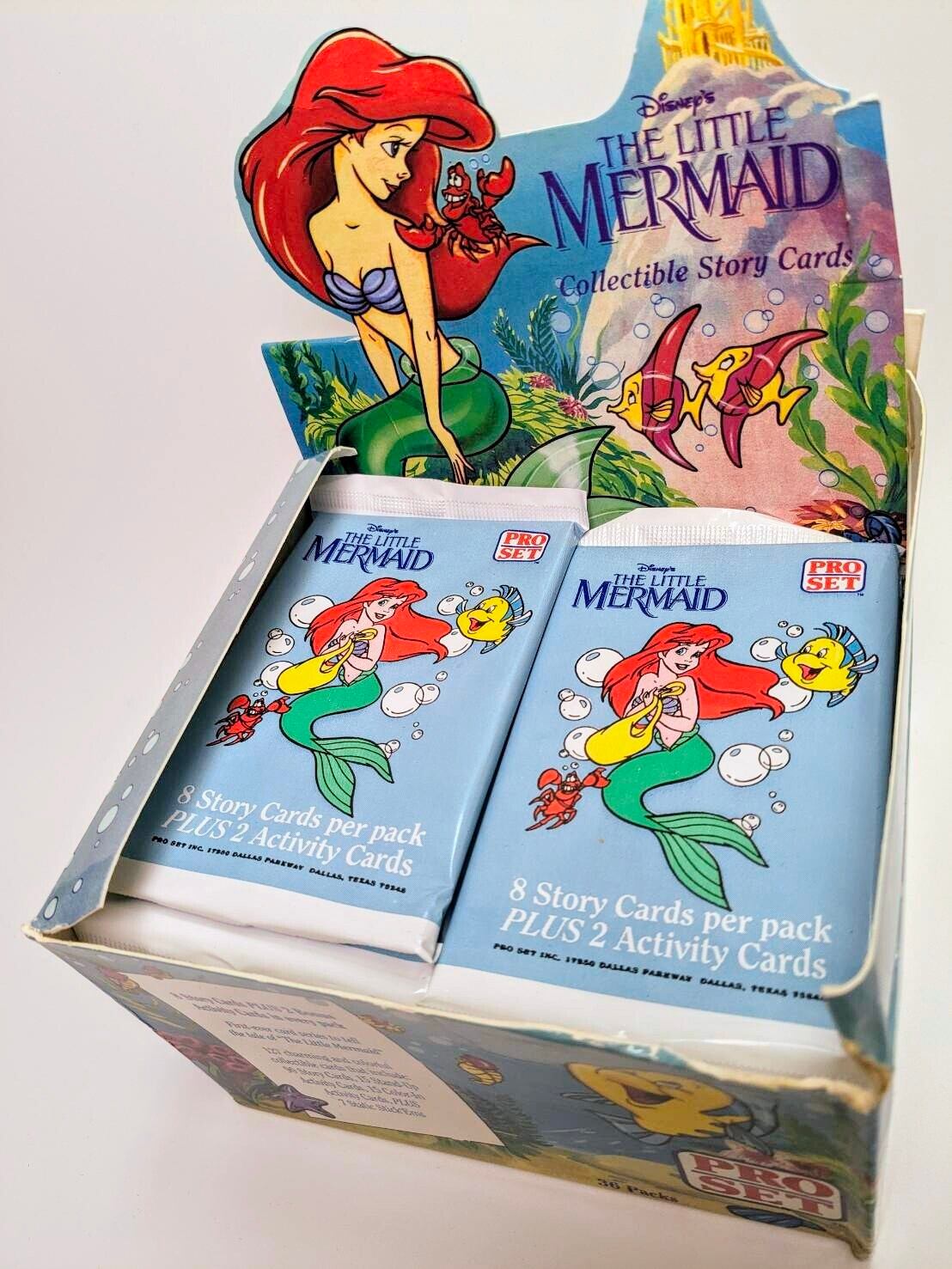 【送料無料！】VINTAGE トレーディングカード 単品 （1個=8CARDS+2Activity Cards）【リトル・マーメイド（The Little Mermaid）】〚アメリカン雑貨 アメトイ〛
