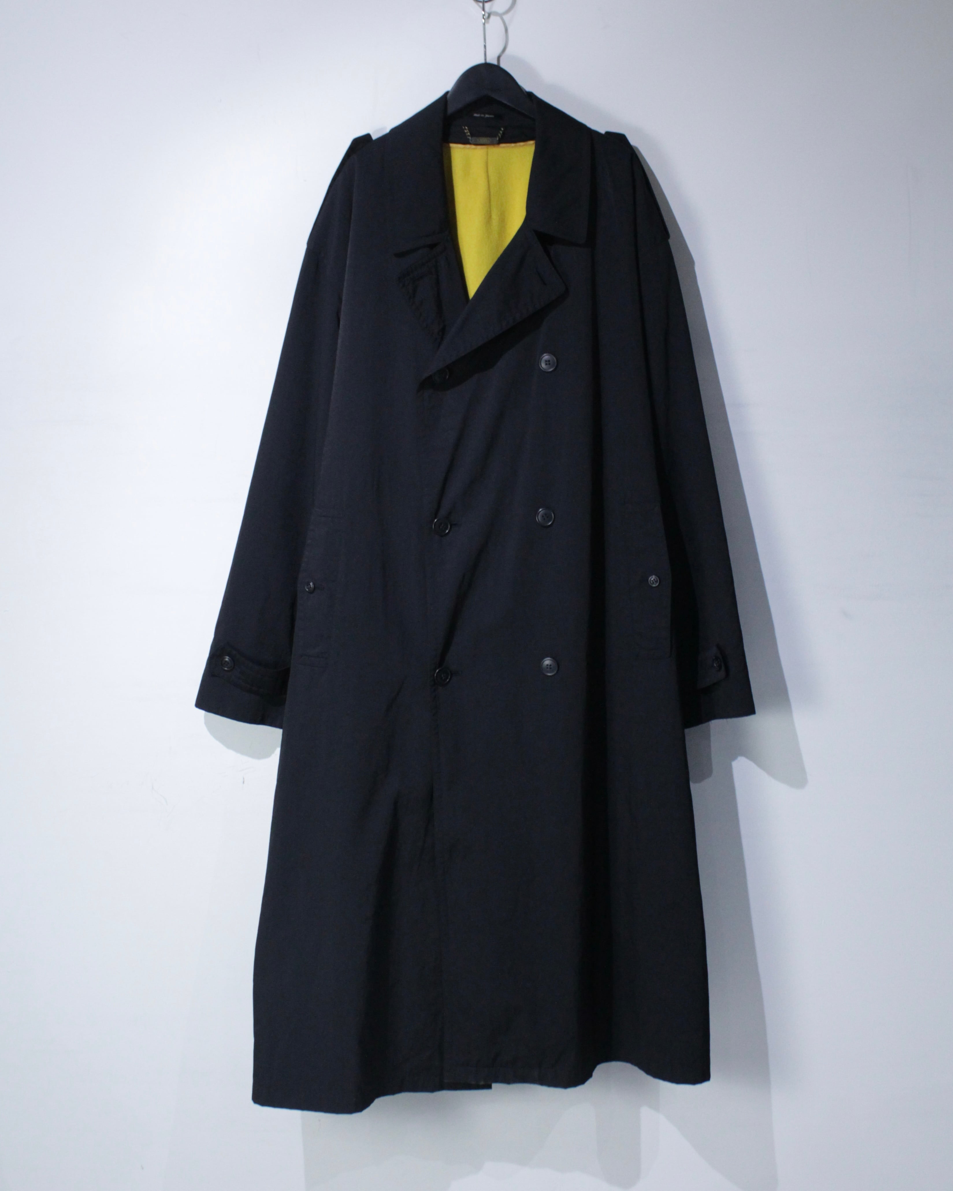 A.P.C】ダークグリーン ベルト付きロングトレンチコート 【A.P.C 
