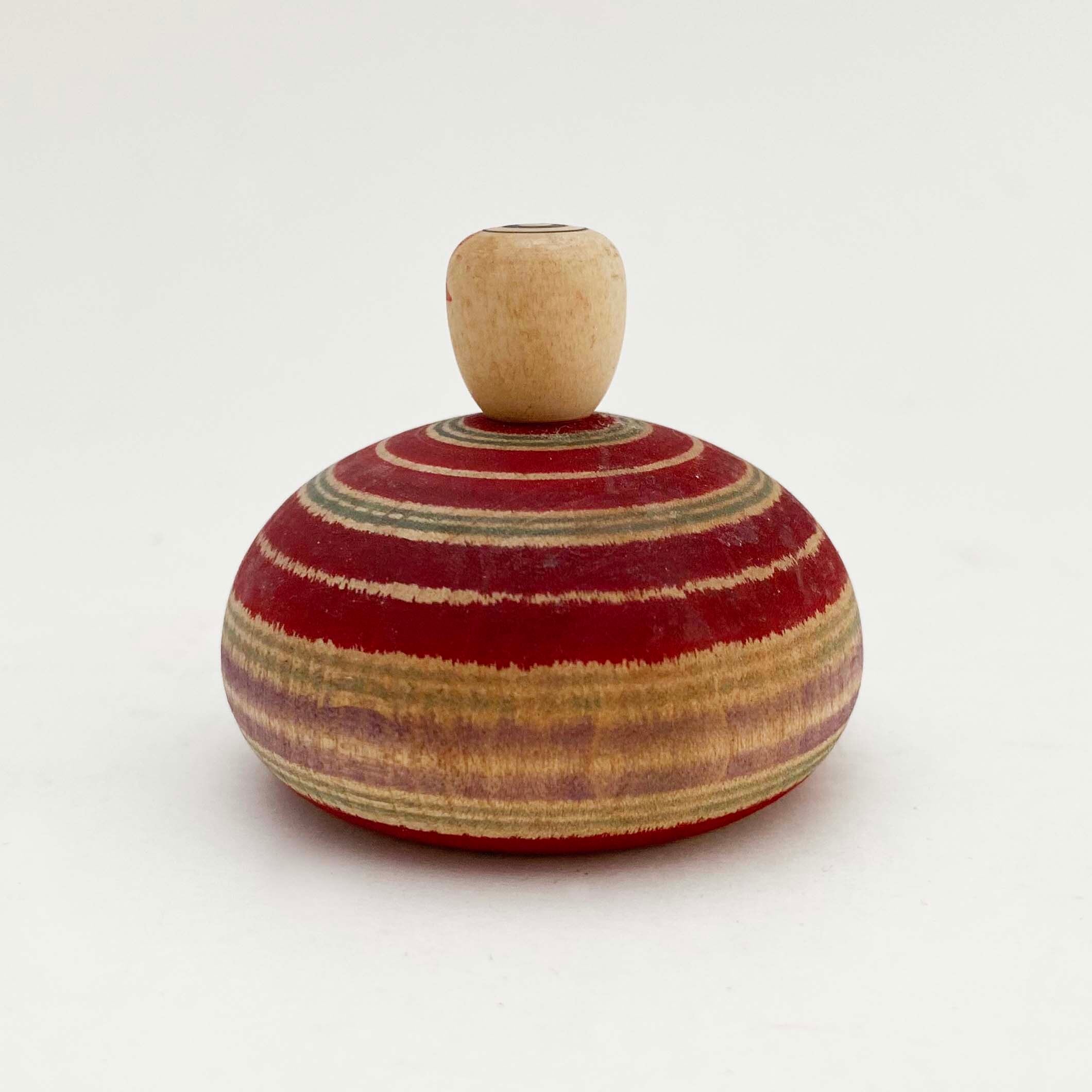 小寸こけしえじこ (土湯系 / 渡辺恒彦工人)