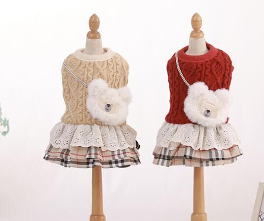 おすすめ☞《予約》№3101223 もこもこポシェットセーターワンピ