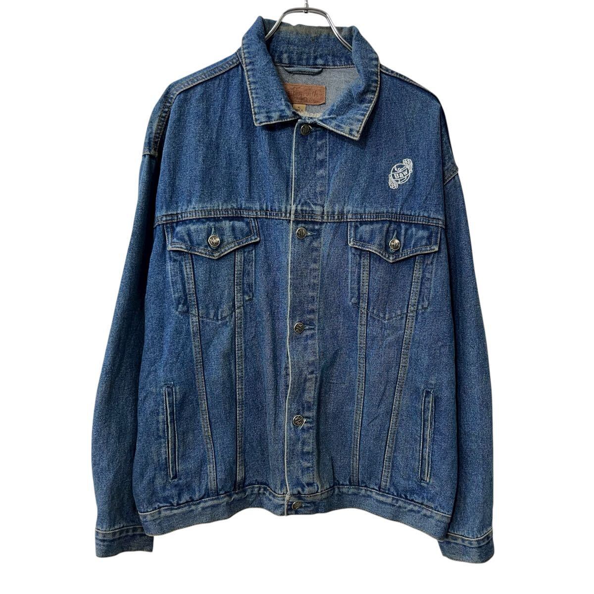 50's MONTGOMERY WARD Powr House 101 2nd Type Blanket Denim Jacket