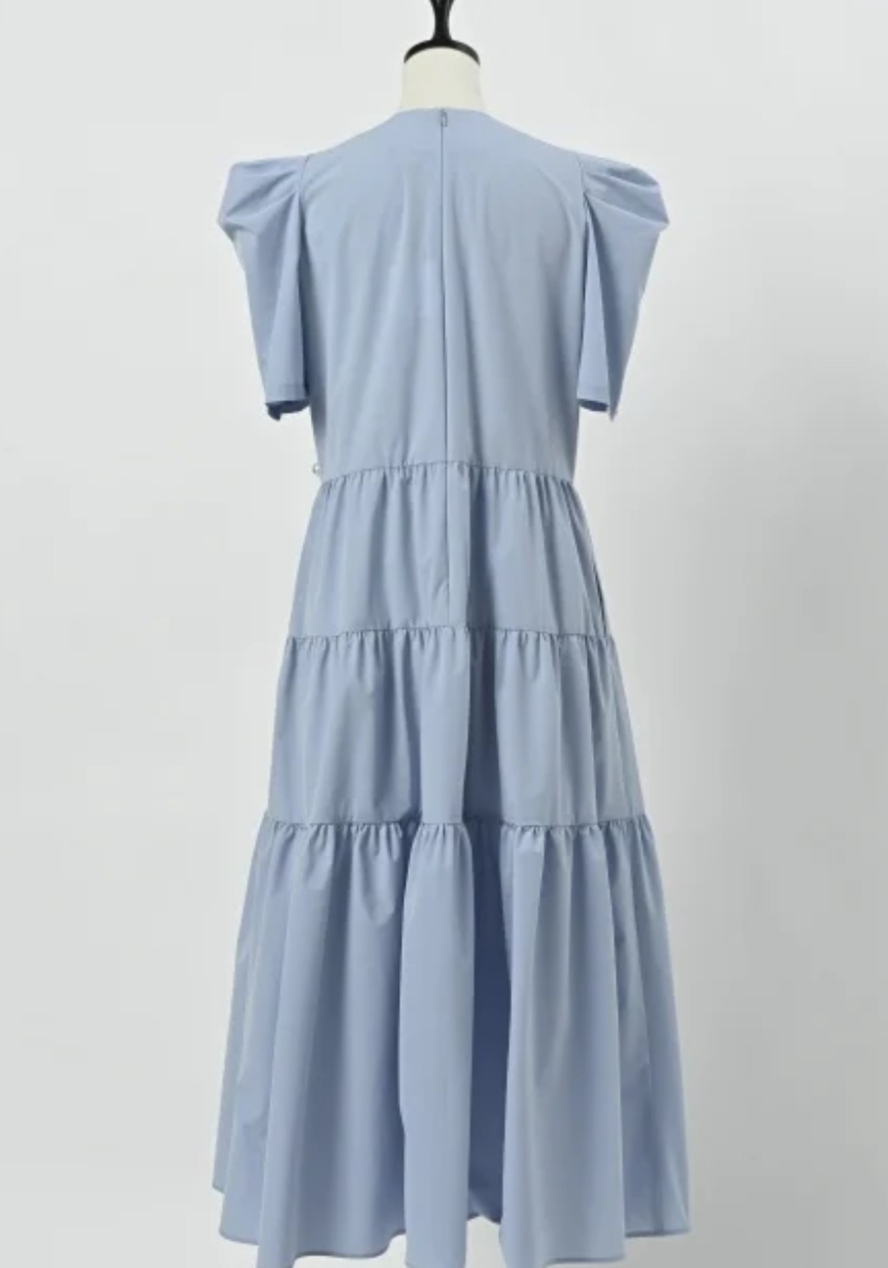 hue DAY TO EVENING TIERED DRESS(TAFFETA)