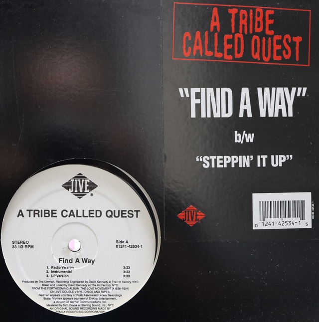 【12inch】A Tribe Called Quest / Find A Way / Steppin' It Up COMPACT