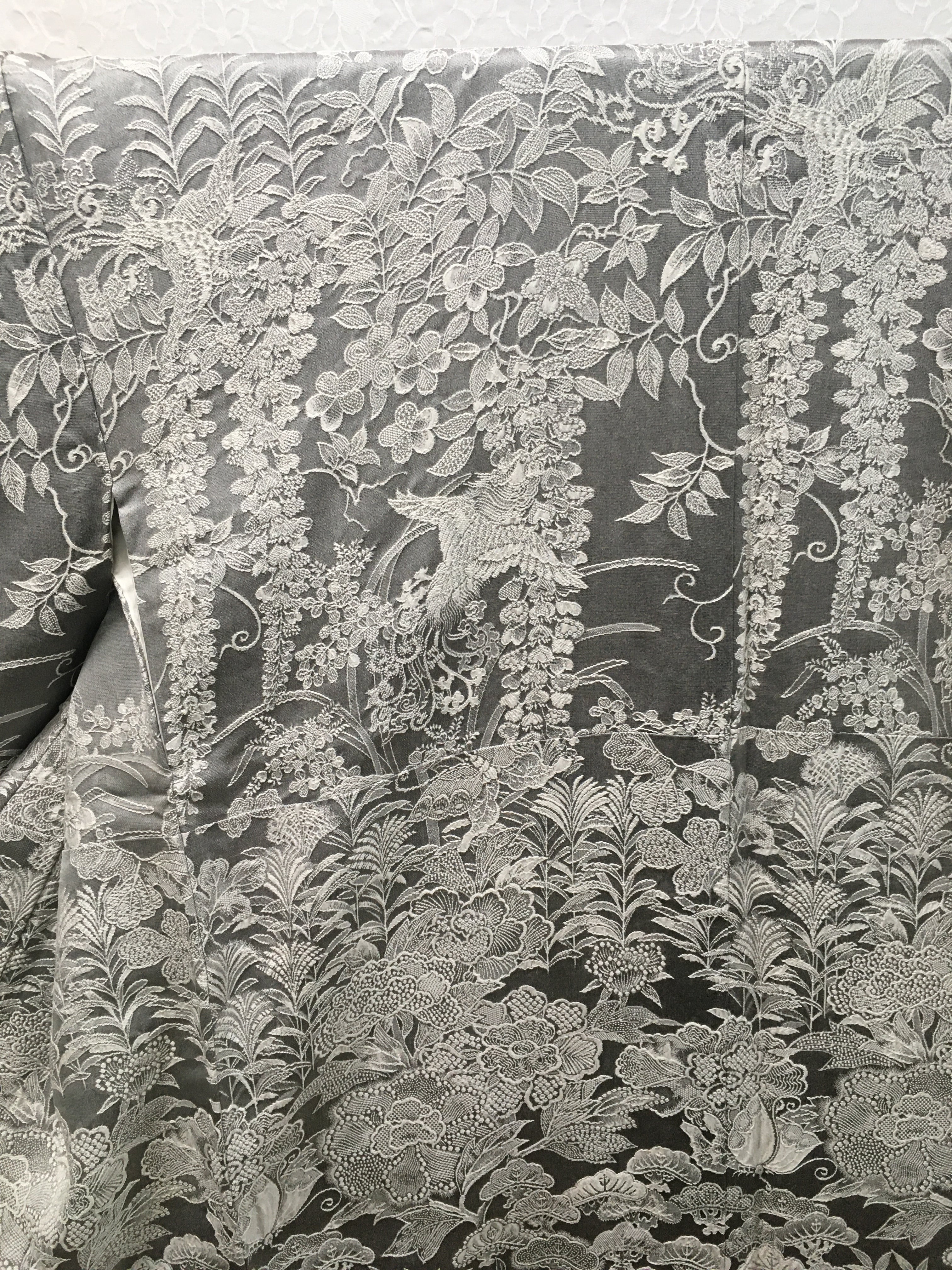 沖縄の作家、山岡古都の無地訪問着