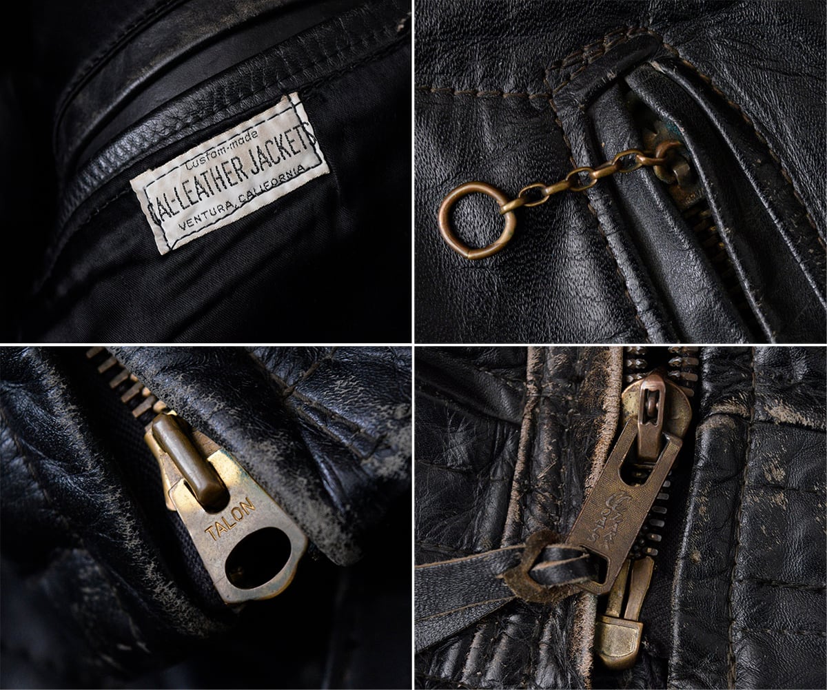 50s CAL LEATHER CHP JACKET | SECOND TIME GLORY | ヴィンテージ