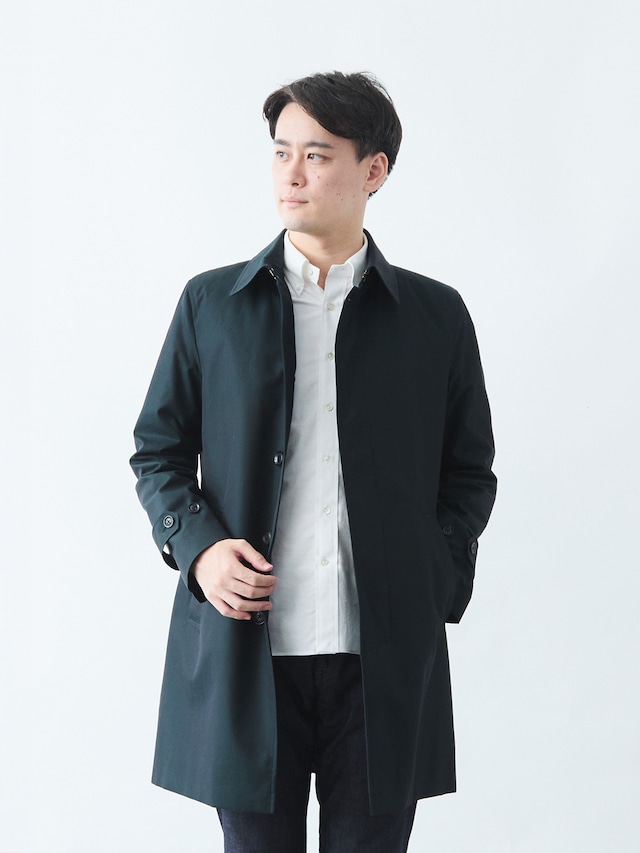 The Craftmans 超高密度GIZAギャバジンステンカラー/ダークグリーン