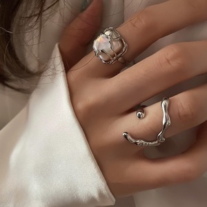 Design silver ring set＊M-228