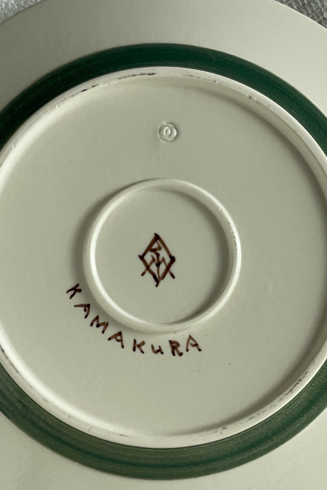色絵 カンタ人物紋 リム皿 升たか作品 2411_A01 | web-shop MITATE