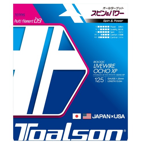バイオロジック・ライブワイヤー OCHO XP 125【7222580N】/トアルソン TOALSON