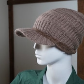 【gifthatオリジナル】モヘアタッチ裏ボアキャスケット