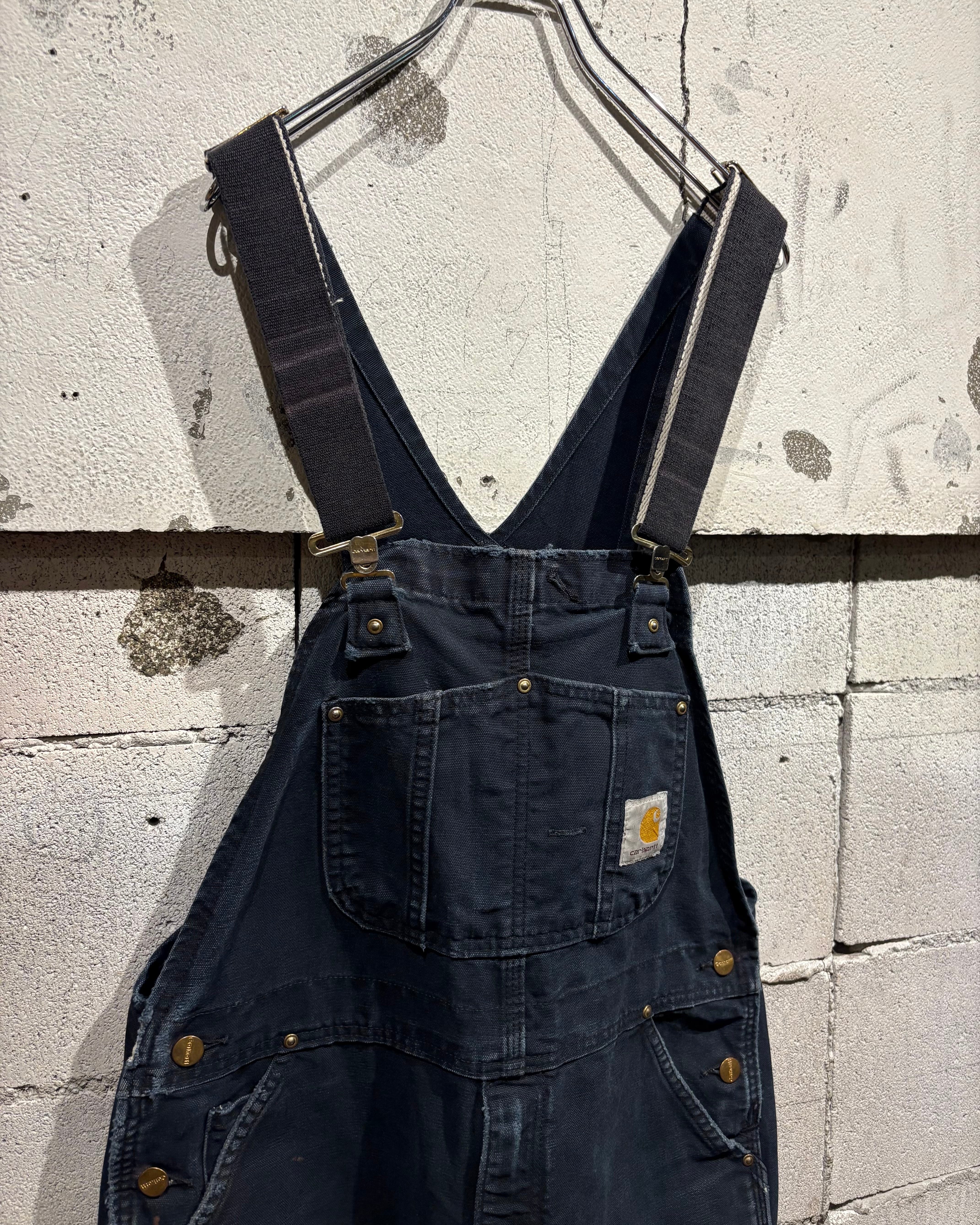 Caka otto】“Carhartt” “Boro” Vintage Double Knee Overall | Caka