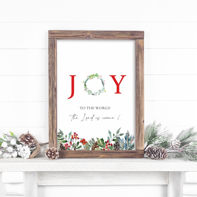 ポスター JOYのポスター　クリスマス/ i0354