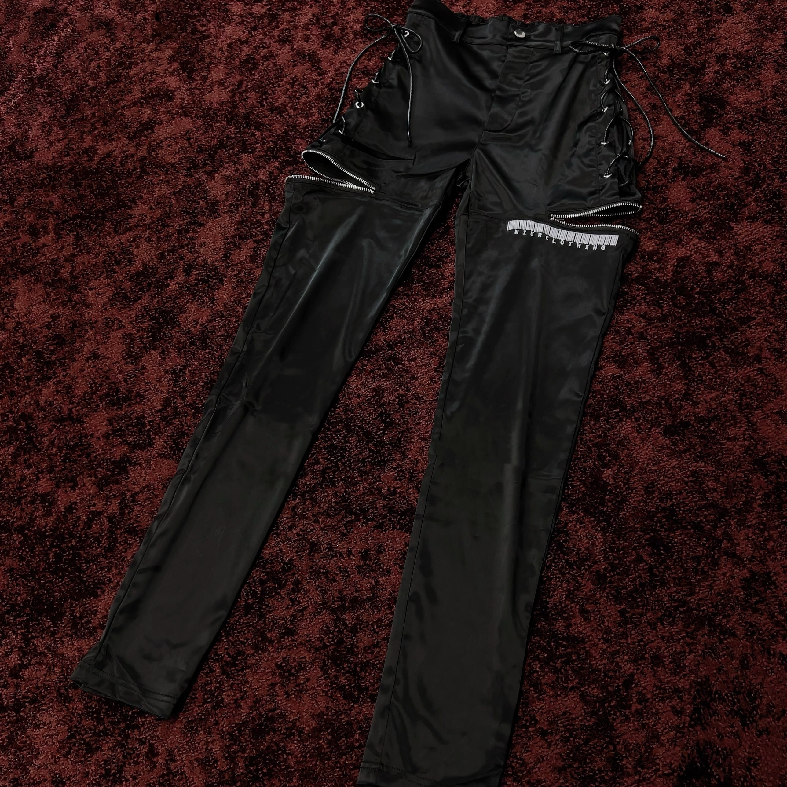 【SALE】NIER CLOTHING サテン　パンツ