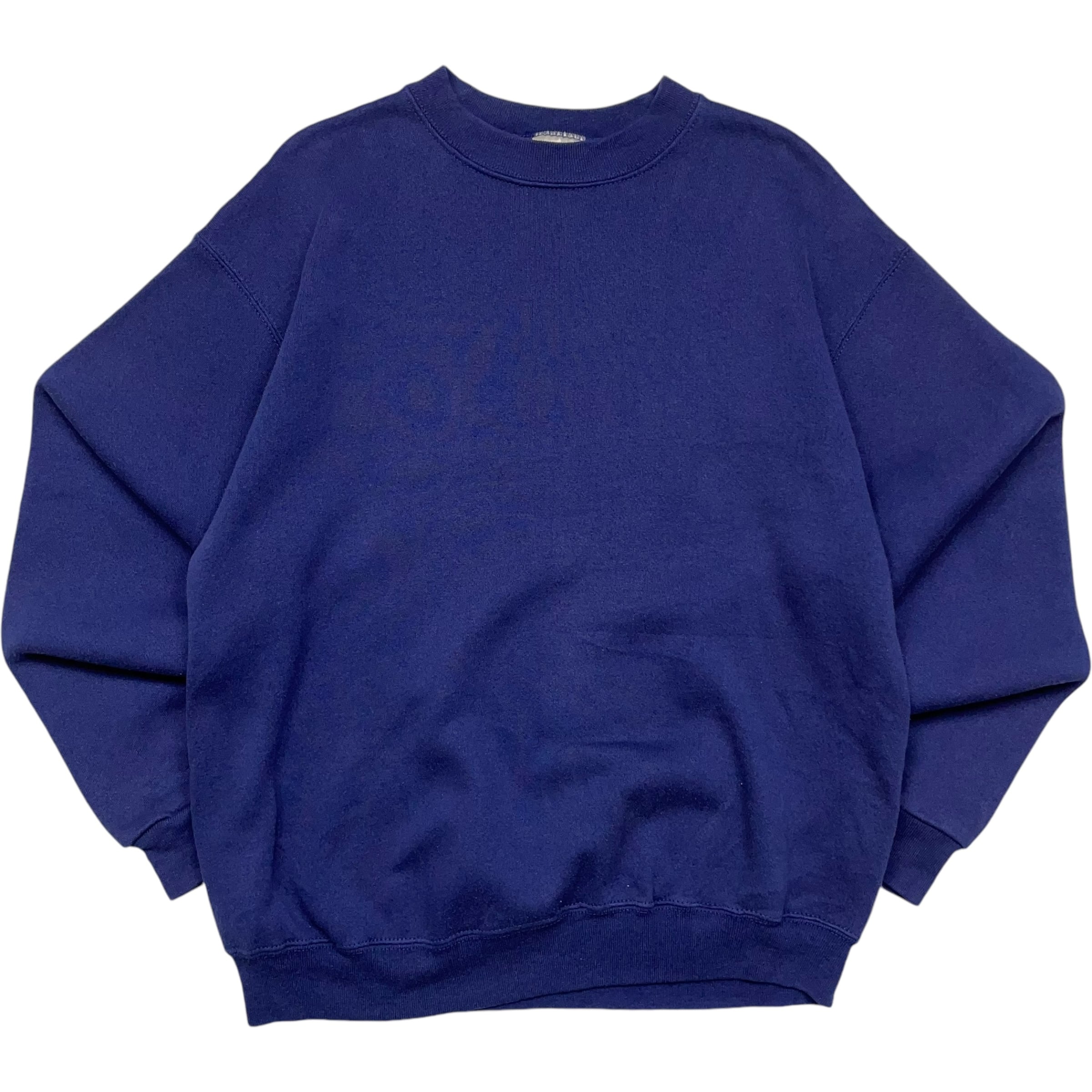 《L》TULTEX タルテックス スウェット 無地 ネイビー USA製 90年代 vintage no.4636