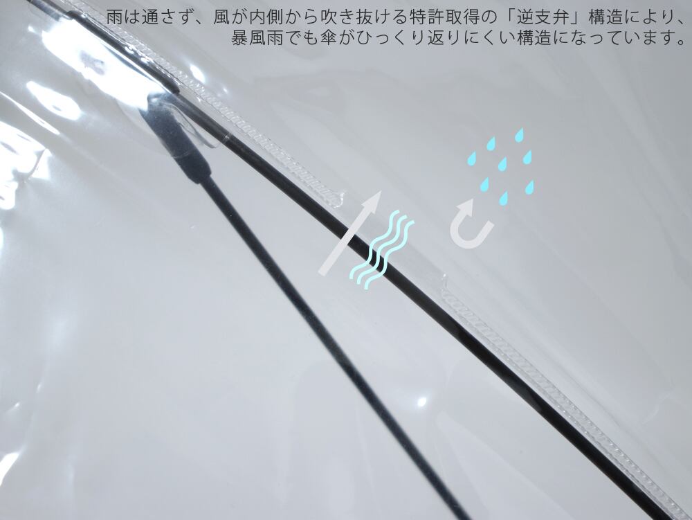 ホワイトローズ ビニール傘 縁結 雅 （えんゆうみやび）【 White ROSE