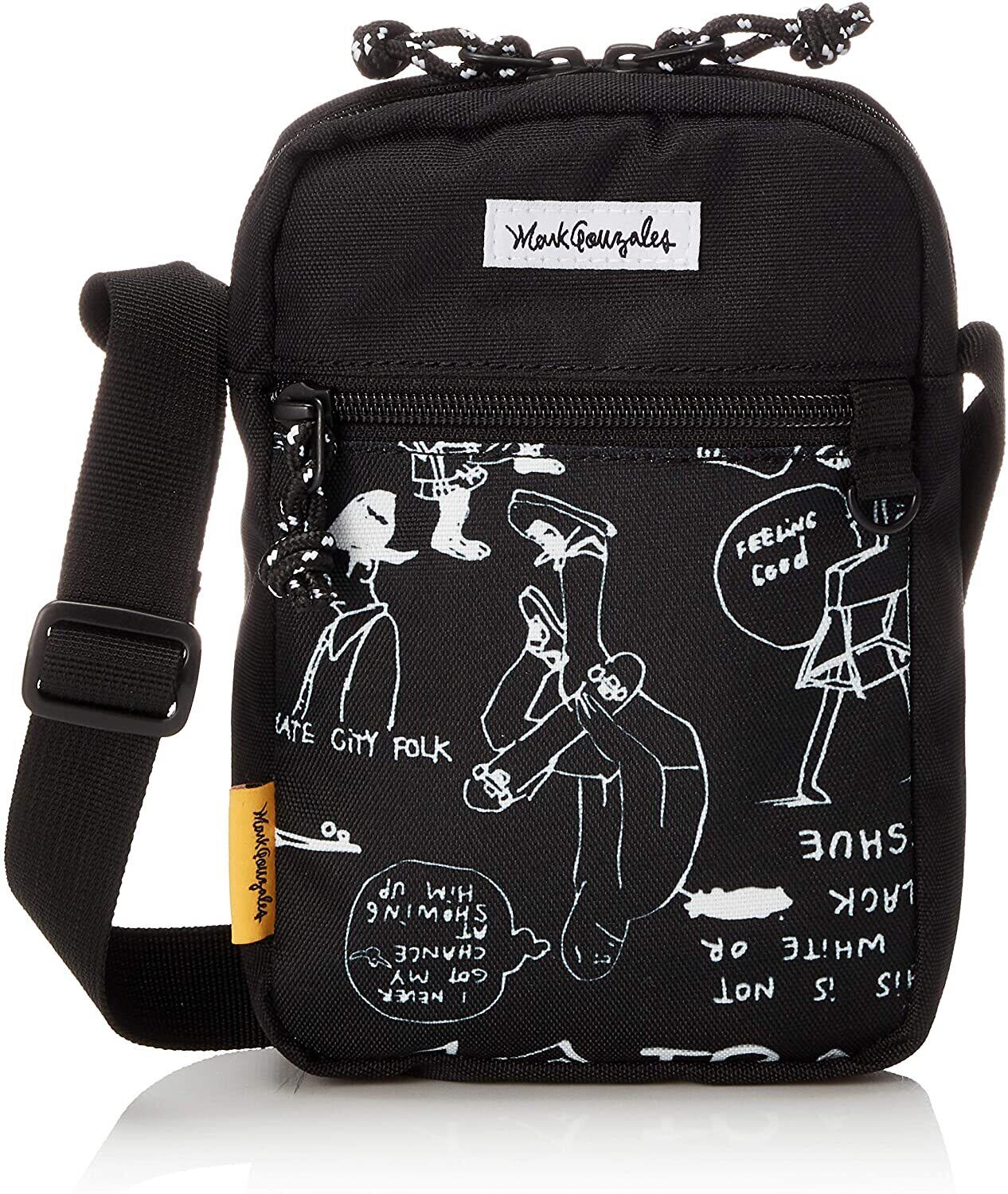 MARK GONZALES (マークゴンザレス) ミニショルダー サコッシュ ホワイト MGKH400