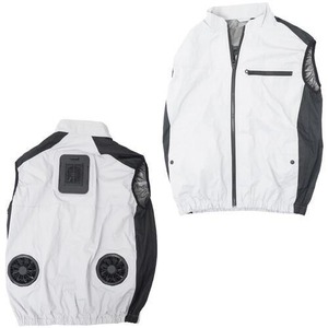 サンコー　【数量限定モバイルバッテリー２個無料】　圧倒的に冷える　冷蔵服３　シルバーグレー　フリーサイズ