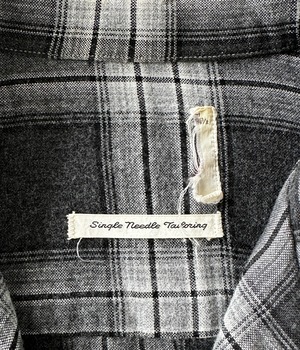 Vintage 50s Ombre Check Shirt