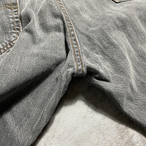 【W40 L32】 メキシコ製 usa levi's 先染ブラック 559 詳細写真15