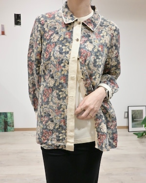 FLOWER PATTERN SHIRT
