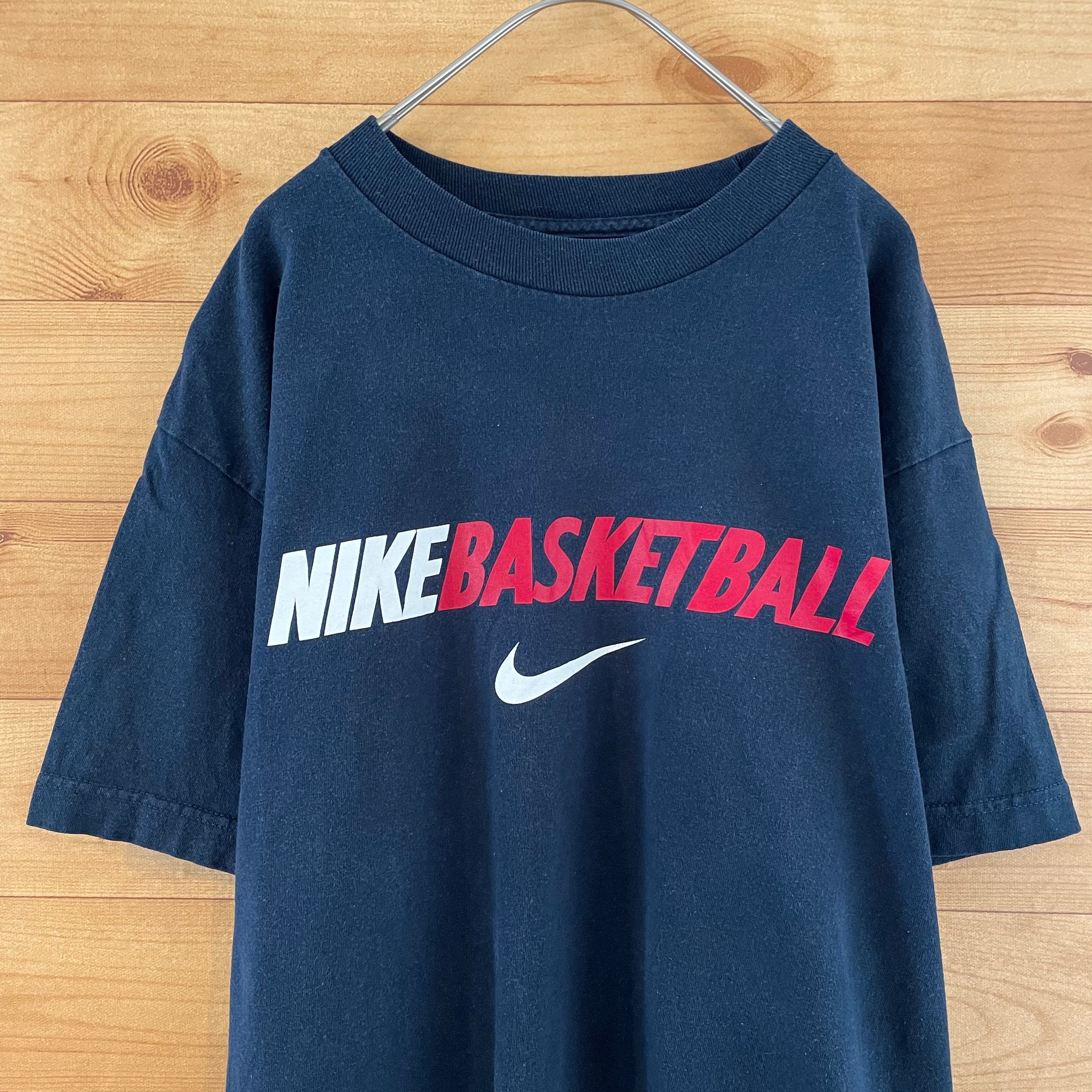 NIKE】バスケットボール Tシャツ ナイキ ロゴ スウッシュ M us古着