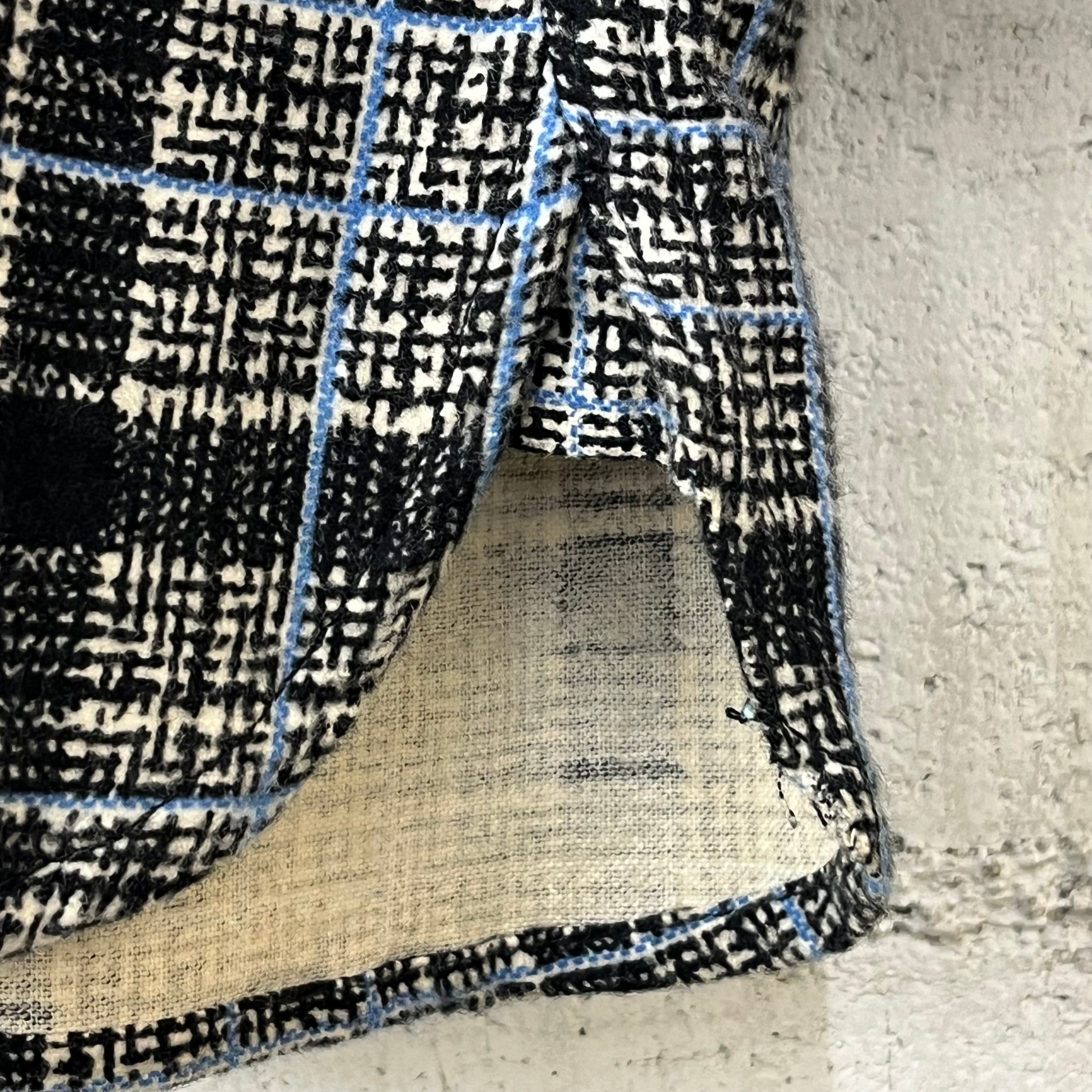 60s Winter King Print Flannel Shirt 60年代 ウィンターキング