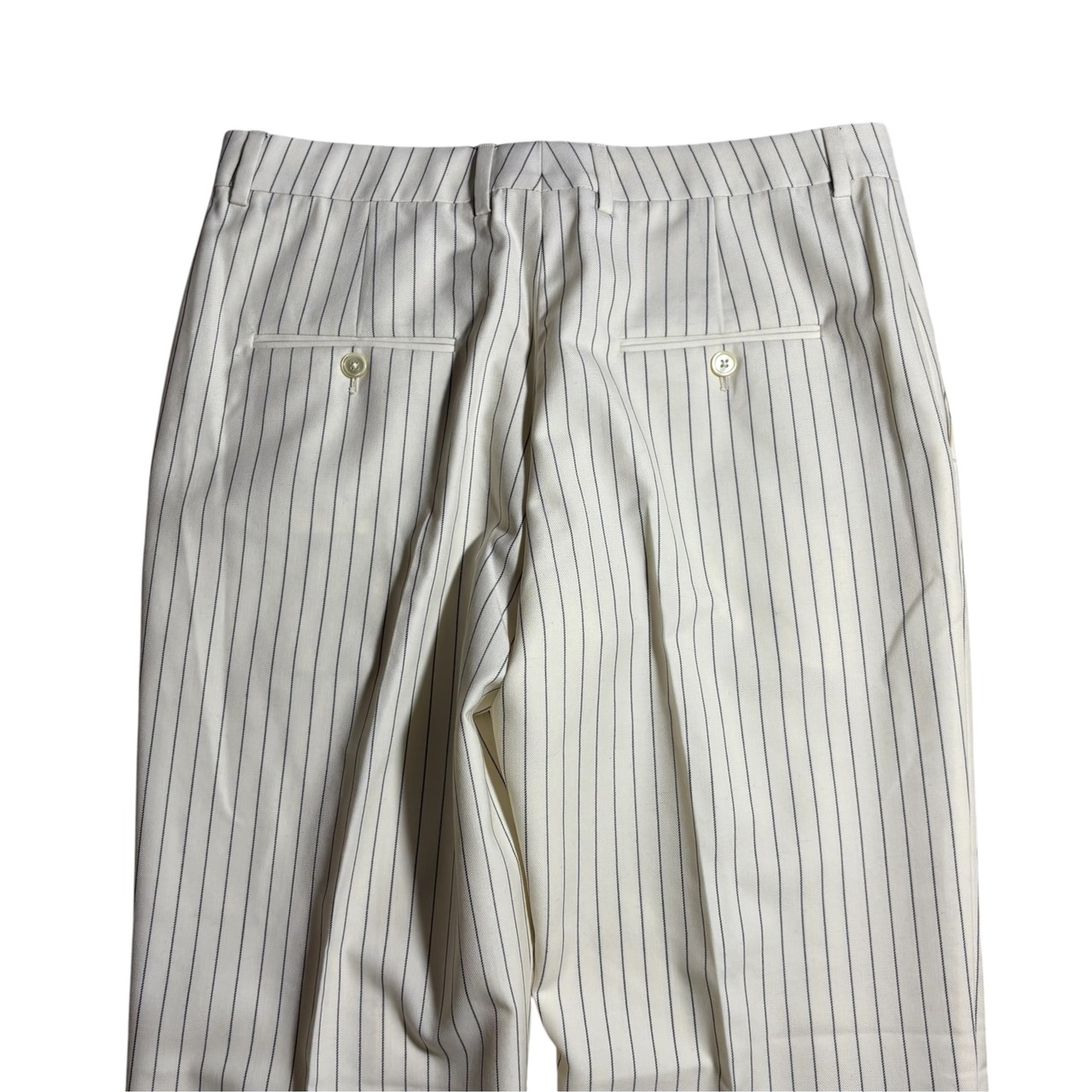 CELINE stripe wool slacks