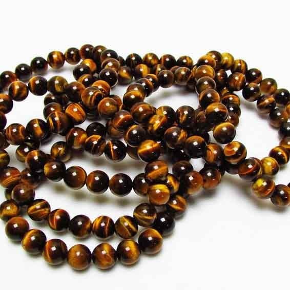 イエロータイガーアイ ブレスレット 8mm [M便 1/10] 711-155