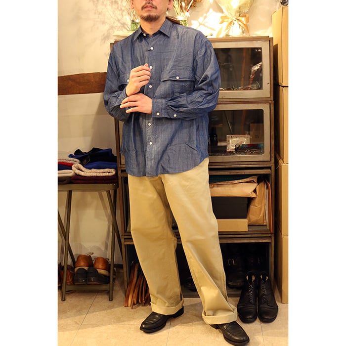 Porter Classic ROLL UP BOTANICAL SHIRT ポータークラシック ロール