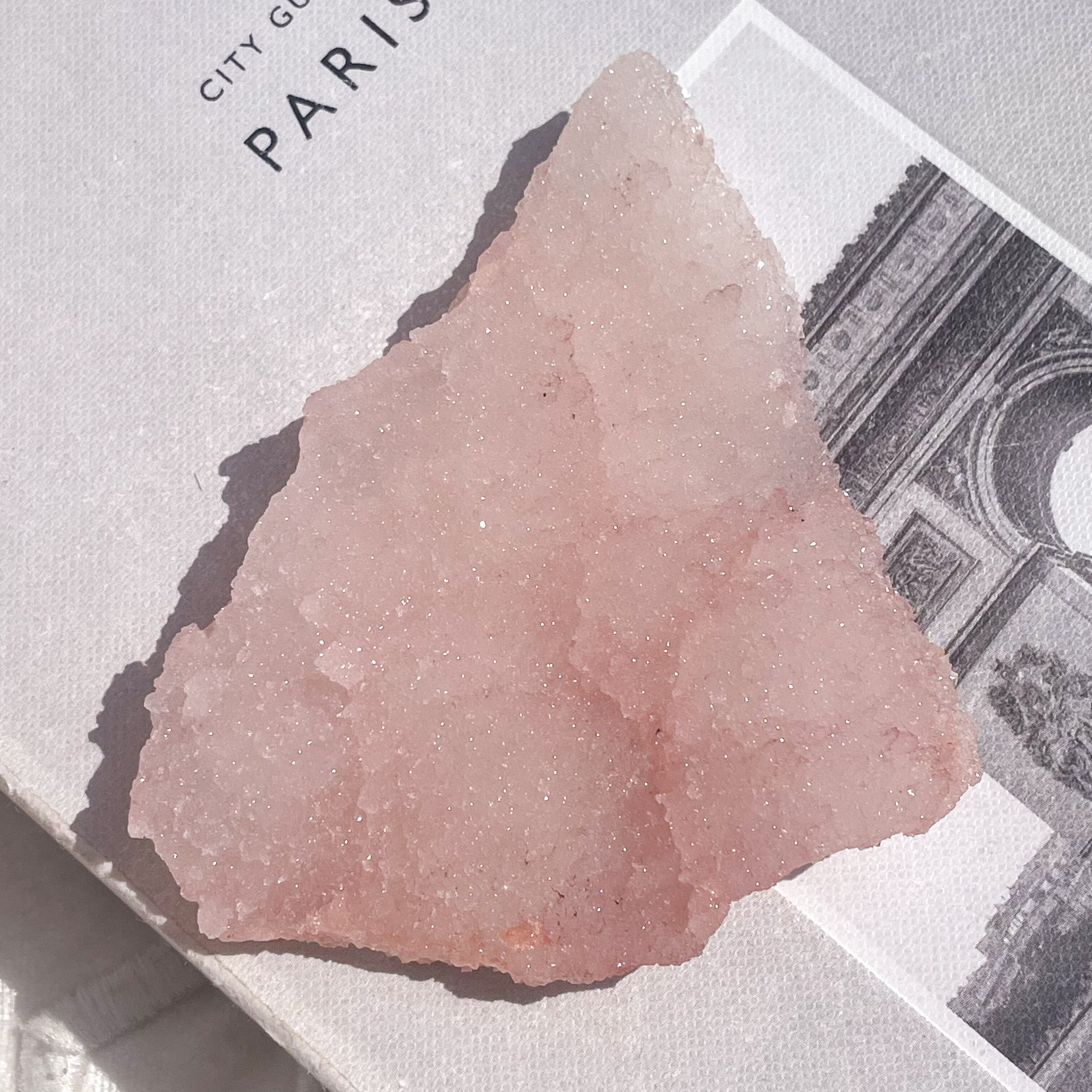 アポフィライト レッドバージョン① Pink & Red Sugary Apophyllite 5 ✧ ピンク&レッド シュガー